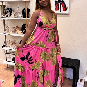 Floral Printed Maxi